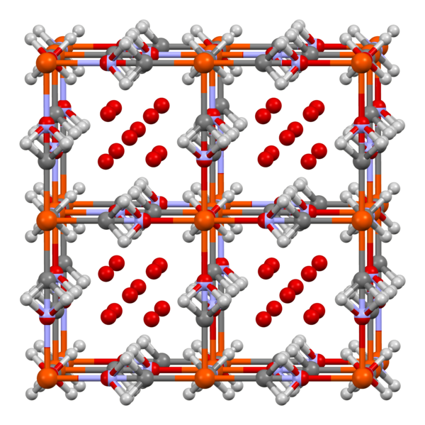 File:Hydrated-Prussian-blue-unit-cell-a-centroids-all-OH-tilt-3D-bs-17.png