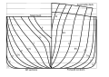 Image 25Body plan of a ship showing the hull form (from Architecture)