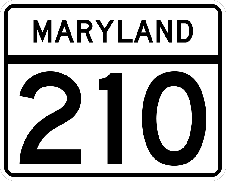 File:MD Route 210.svg