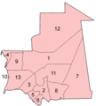 Regions of Mauritania