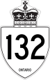 Highway 132 marker