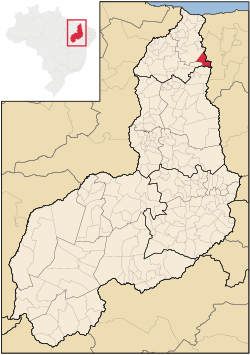 Location in Piauí state