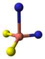 Cu coordination geometry