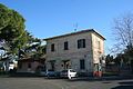 View of Populonia railway station from outside