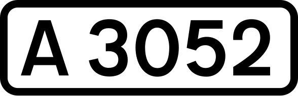 File:UK road A3052.svg