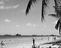 Ulithi beach in 1945