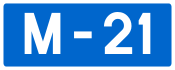 M-21 highway shield}}