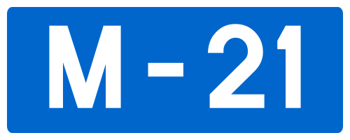 File:Wegschild Montenegro M-21.svg