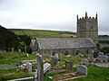 Zennor churchyard