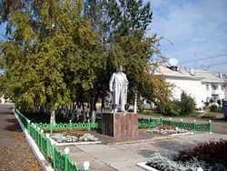 Monument to Vladimir Lenin in Borodino