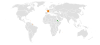 Location map for Eritrea and France.