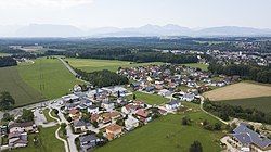 Aerial view of Göming