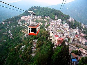 Gangtok cable car