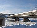 covered bridge at Hartland, New Brunswick