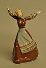 Jean Manley peasant girl figurine.