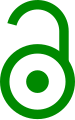 Green open access lock (use #007a00 for color)