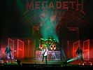 Megadeth performing in 2010