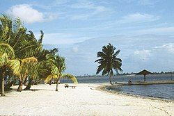 A beach in Cocody