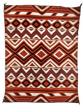 Navajo serape, circa 1850