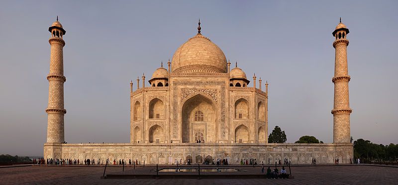 File:Taj Mahal Sunset.jpg