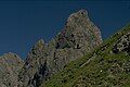 West face of the Trettachspitze