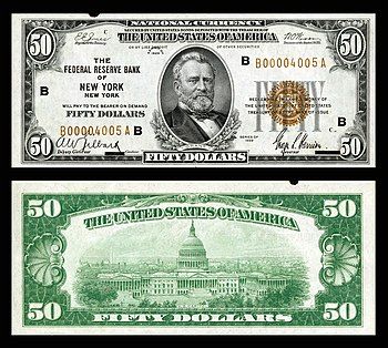 Federal Reserve Bank Note