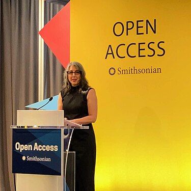 Effie was the force behind the Smithsonian Open Access initiative, the result of many years of work