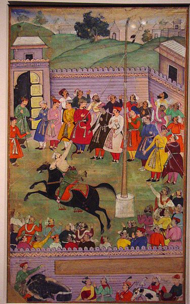 File:Archery Competition-Mughal-India.jpg