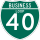 Interstate 40 Business marker