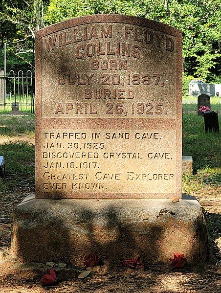 File:Floyd Collins' Headstone.jpg