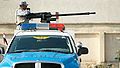 Iraq Police Dodge Ram gun truck with adapted KPV