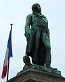 Statue of General Jean Baptiste Kléber (1753–1800) in Place Kléber, Strasbourg, erected in 1838. Kléber, who was born to a builder in Strasbourg, was undoubtedly one of the greatest generals of the French Revolutionary Wars; second in command only to Napoleon before death in Cairo, Egypt.