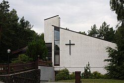 View of the village church