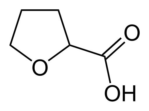 File:Tetrahydro-2-furancarboxylic acid.svg