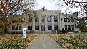 Tuscola County Courthouse in Caro