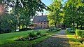 The French-style garden.