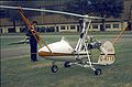 Wallis Autogyro at RAF Newton, nr. Nottingham, mid to late 1960s