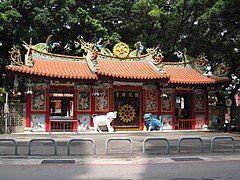 Kaiyuan Temple (開元寺), Tainan City, rebuilt in 1680.