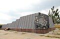 Large memorial to World War 2 Soviet soldiers in August 2015