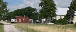 First Street in Bingham, July 2010