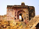 Ruins of a palace on a hill