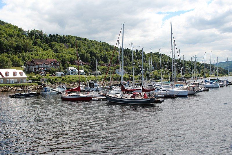 File:L'Anse-Saint-Jean, Quebec marina.JPG