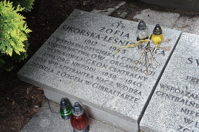 File:Lesniowska symbolic grave.JPG