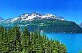 Southeast aspect of Lowell Peak across Passage Canal