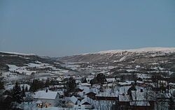 View of the village