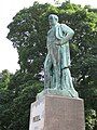 Statue in Woodhouse Moor, Leeds