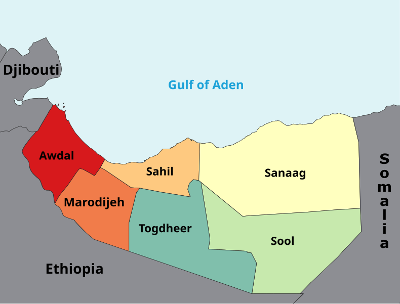 File:Somaliland regions.svg