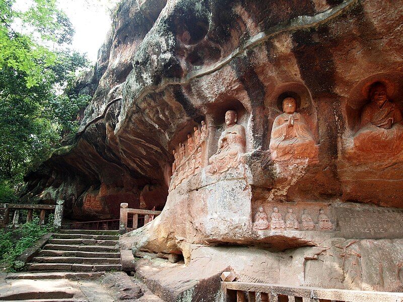 File:Tongtianyan Grottoes.JPG