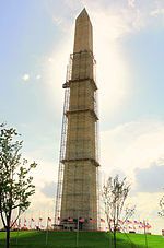 Repairing the Washington Monument