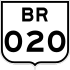 BR-020 shield}}